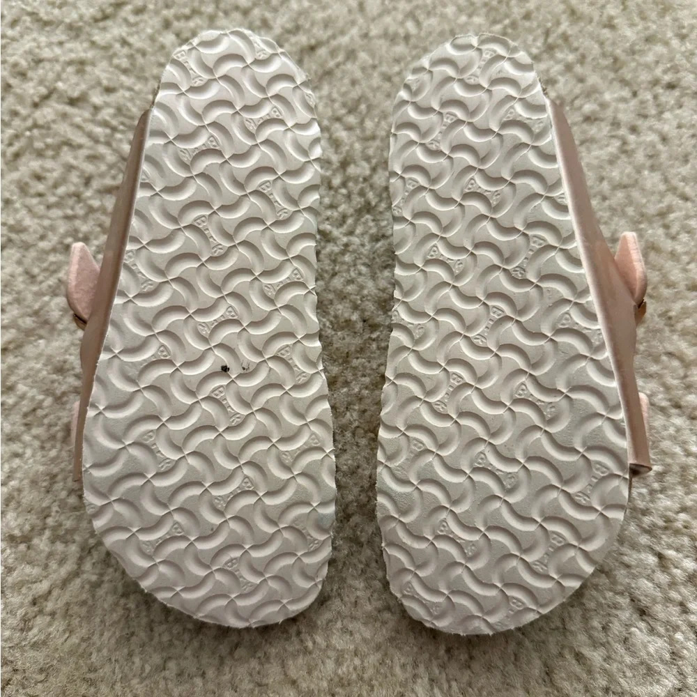 Birkenstock Arizona Pink Metallic Sandals - Picture 3 of 3